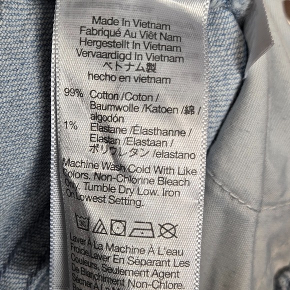 Madewell The Curvy Perfect Vintage Wide Leg‎ Jeans 30 Light Blue Wash 30 x 26 - Picture 7 of 12